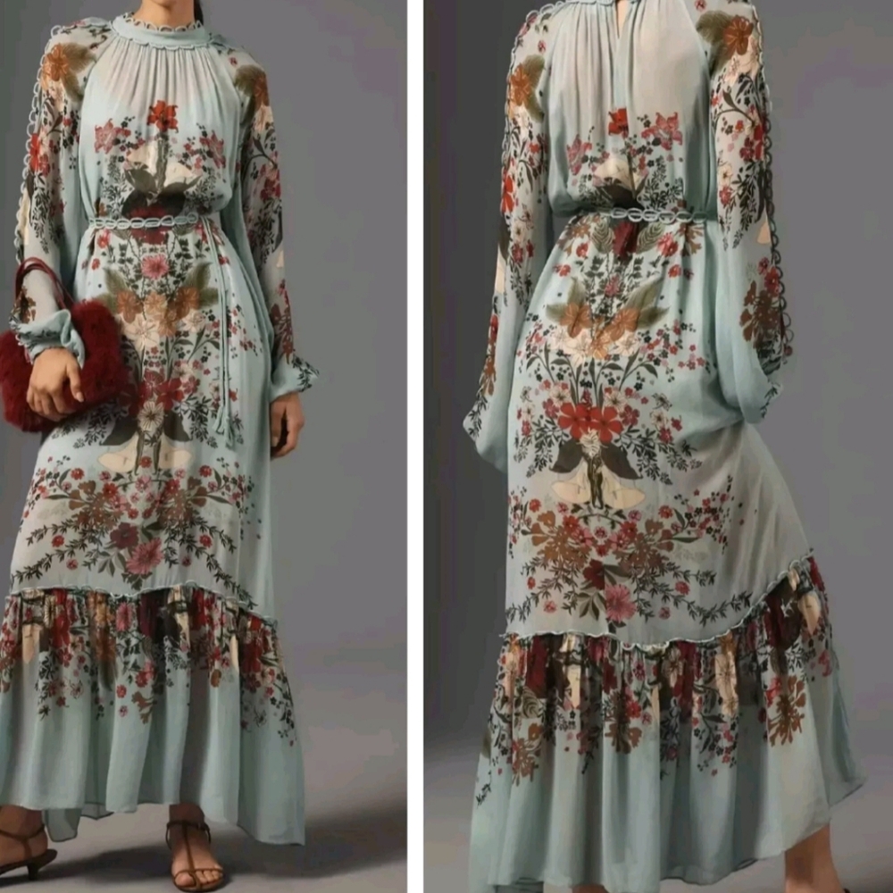 Farm Rio Beauty Bouquet Maxidress AT A STEEP DISCOUNT see description